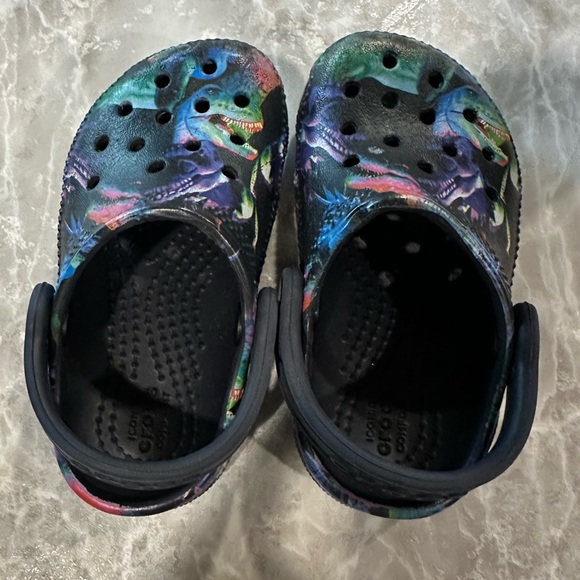 CROCS Toddler Classic Dino Clog - Picture 2 of 2